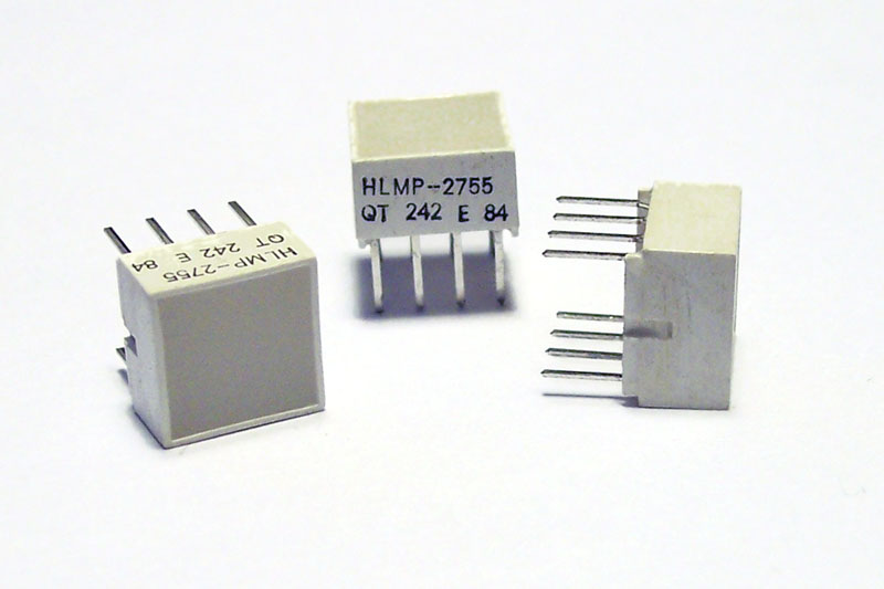 HLMP-2755 Yellow 4 LED Indicator - Click Image to Close